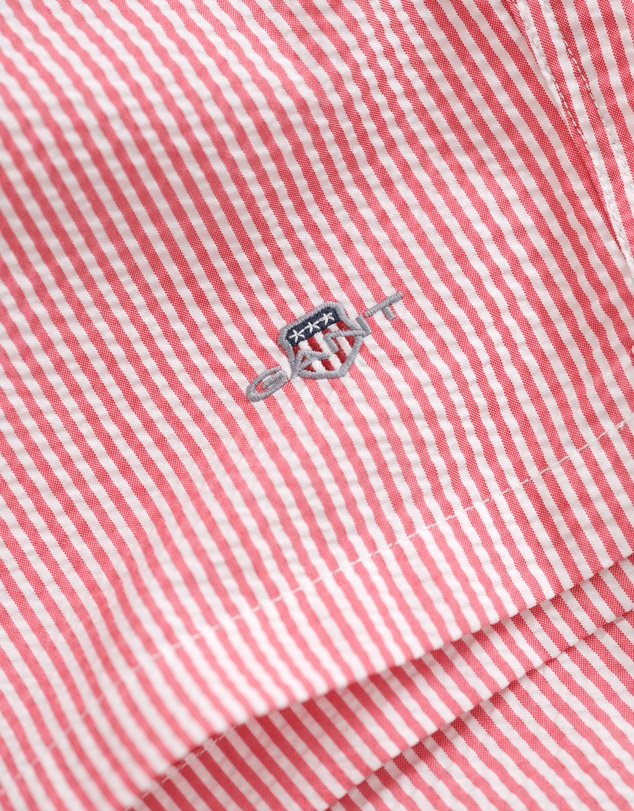 Gant - Striped Seersucker Swim Shorts