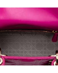 Pre-Loved by Azura Reborn - Pre-Loved Small Lambskin Cannage My ABCDior Lady Dior