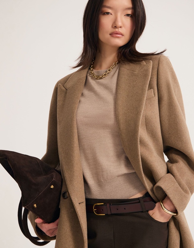 Oxford - Saskia Double Breasted Wool Rich Coat