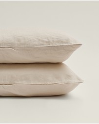 Carlotta + Gee - 100% Linen Pillowcase Set