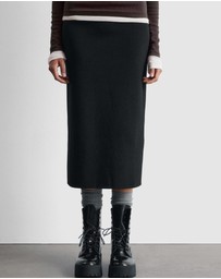 & Other Stories - Knitted Pencil Midi Skirt