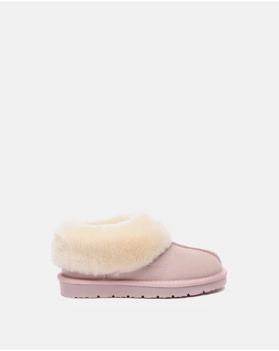 EVERAU - EverAU Ugg Homey Slipper Suede Cow Suede Upper House Shoes