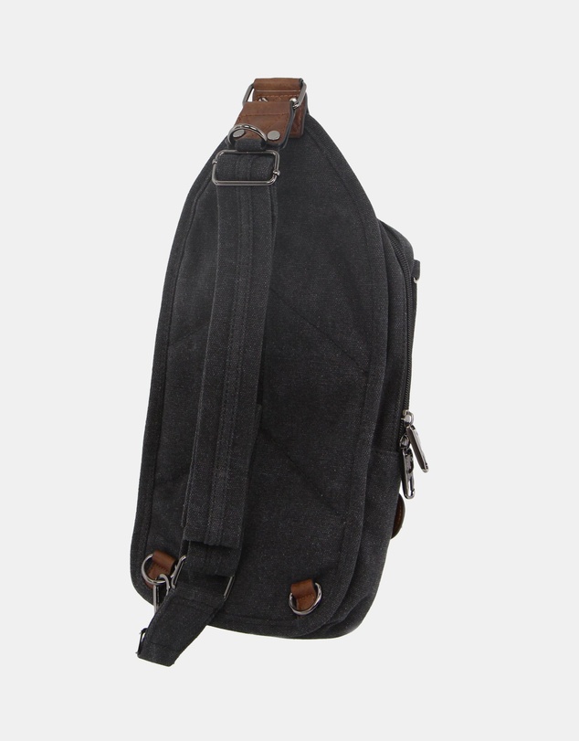 Pierre Cardin - Pierre Cardin Canvas Cross Body Sling Bag