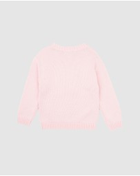 Bebe by Minihaha - Winnie Embroidered Bunny Knitted Jumper - Kids