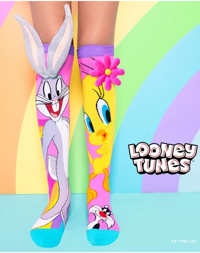 MADMIA - Tweety Bugs Bunny Socks - Kids-Teens