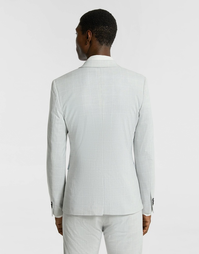 yd. - Terrazzo Check Stretch Blazer