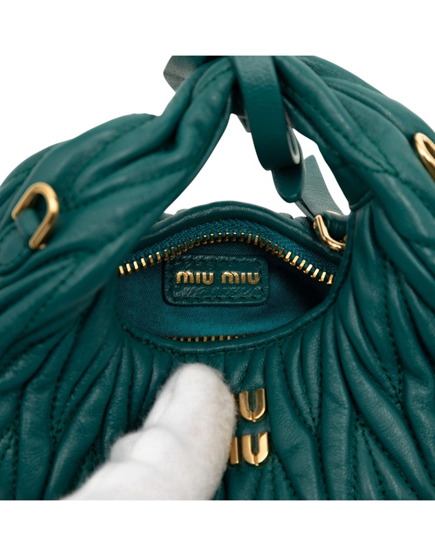 Pre-Loved by Azura Reborn - Pre-Loved Micro Nappa Matelasse Wander Bag