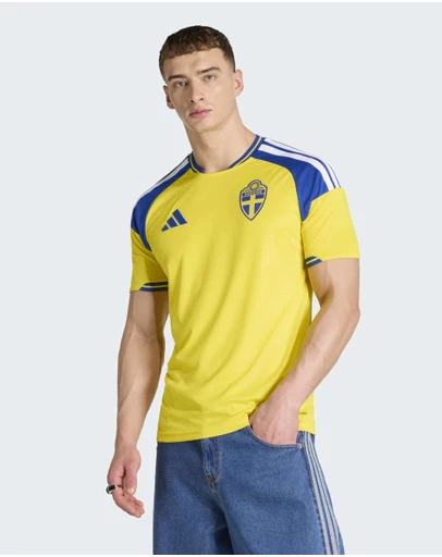adidas Performance - Sweden 26 Home Football Jersey Mens
