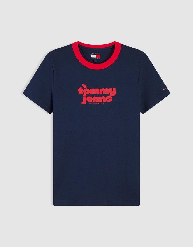 Tommy Jeans - Regular Novelty Ringer Tee
