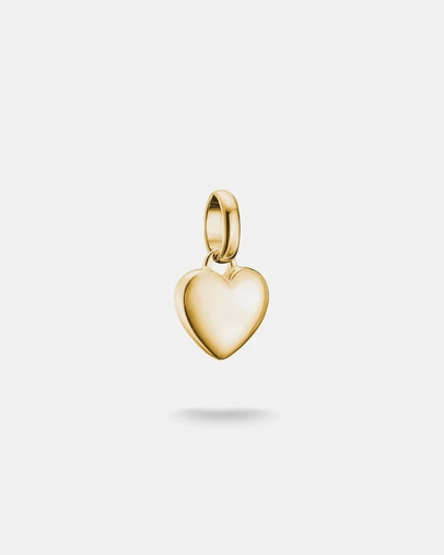 THOMAS SABO - Gold-Plated Heart Charm