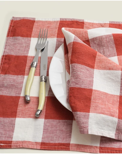 Carlotta + Gee - 100% Linen Placemat Set
