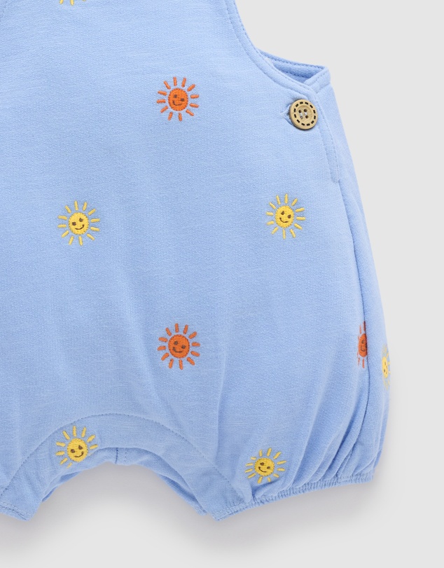 Purebaby - Broderie Overall Set -Kids-Babies