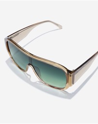 Hawkers Co - Hawkers - Feroe - cream green forest Sunglasses for Men and Women UV400