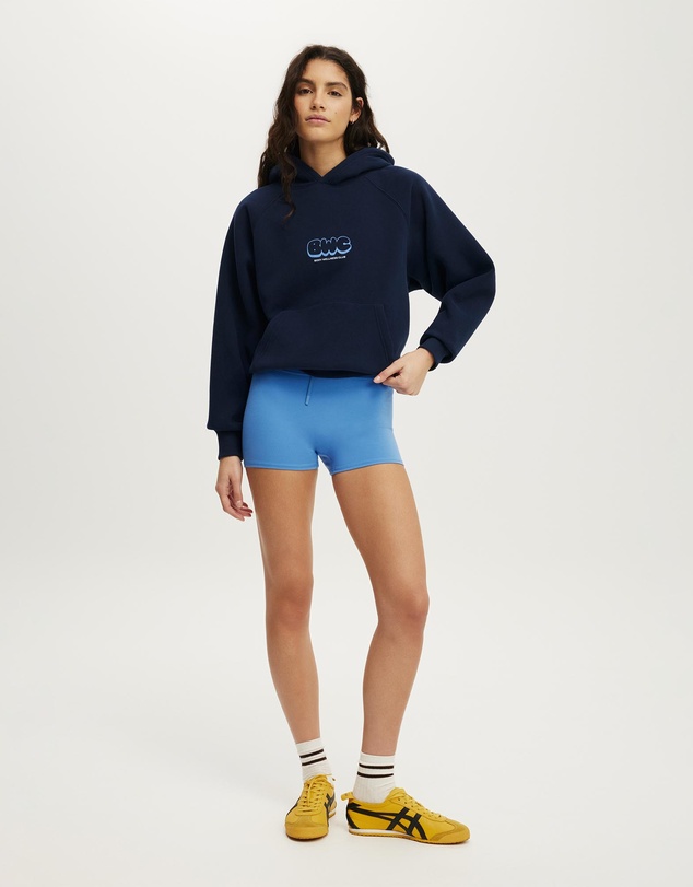 Cotton On Body Active - Plush Premium Graphic Raglan Hoodie
