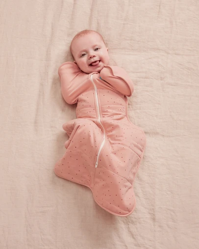 Love to Dream - Swaddle Up™ Original 2.5 TOG Quilted Stretch Cotton Pebbles Rose