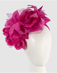 Max Alexander - Large Fuchsia Flower Headband Fascinator