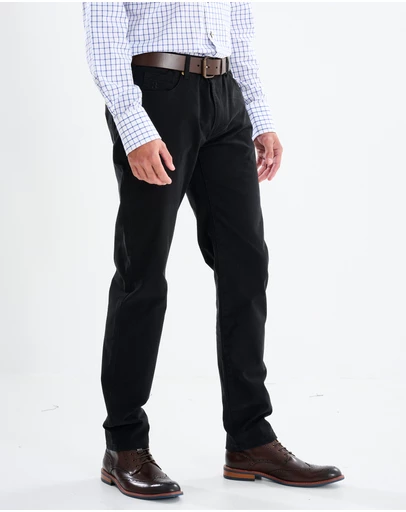 3 Wise Men - 3 Wise Men Braxton Chino Pant - Black