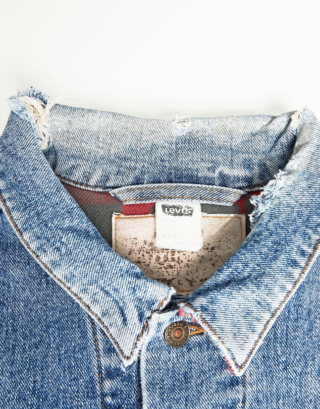 Vintage by The Real Deal - Pre Loved - Vintage Levi's Blanket Lined Denim Jacket