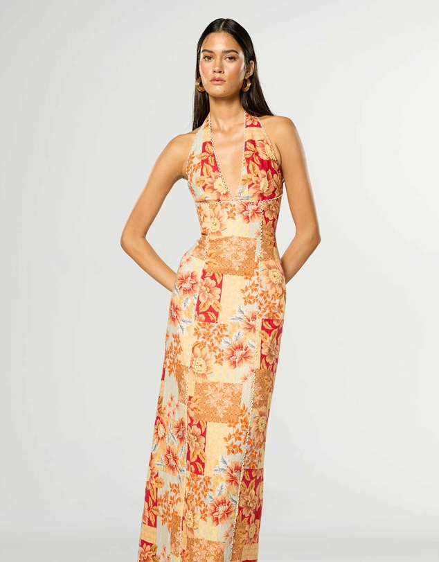 Winona - Solene Halter Maxi Dress