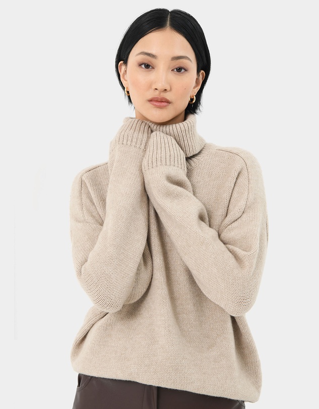 Forcast - Love Roll Neck Jumper