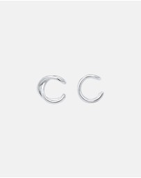 Elli Jewelry - Earrings Ear Cuff Geo Basic Minimalist 925 Sterling Silver