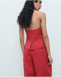 M.N.G - Linen Suit Waistcoat
