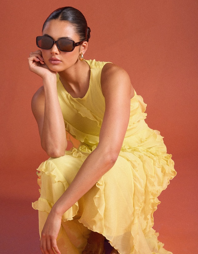 Azzurielle - Zoe Square Frame Sunglasses