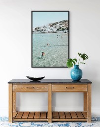 Amichi Co - Beside The Seaside Fine Art Print