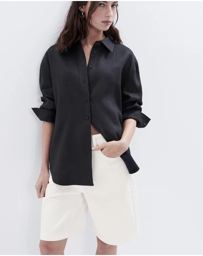 UNISON - The Classic Oversized Linen Shirt