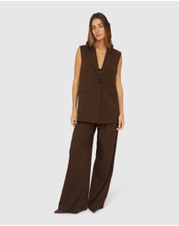 Belle & Bloom - Ready for Your Love Wool Wide Leg Pant