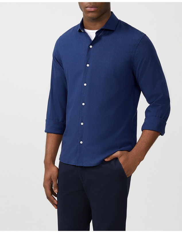 Van Heusen - Linen Cotton Blend Shirt