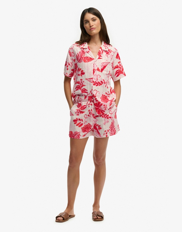 Superdry - Beach Printed Short Sleeve Shirt