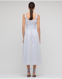Staple the Label - Marcella Shirred Midi Dress