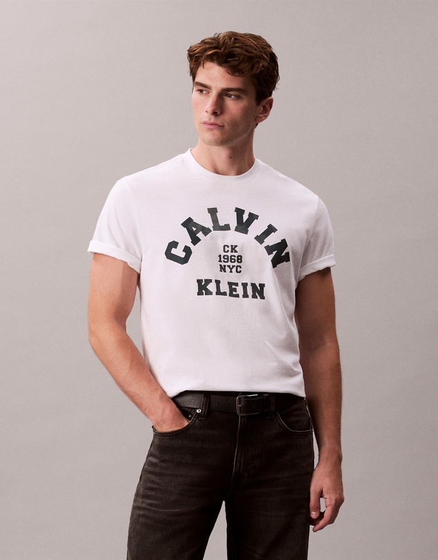 Calvin Klein Jeans - Varsity Logo Graphic Relaxed T-Shirt