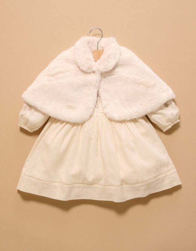 Purebaby - Faux Fur Cape - Kids-Babies