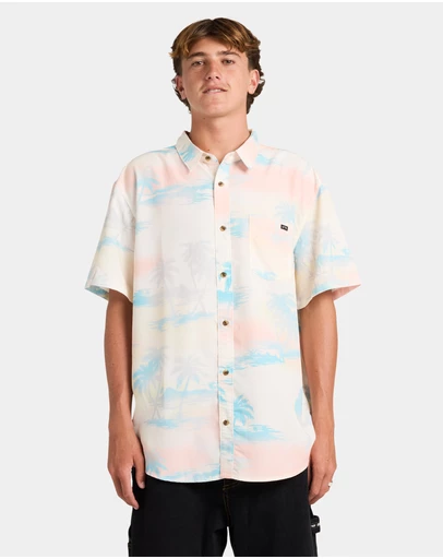 Billabong - Mens Sundays Lounge Short Sleeve Shirt