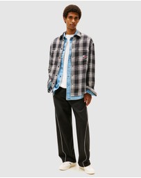 Tommy Jeans - Relaxed Check Brushed Overshirt