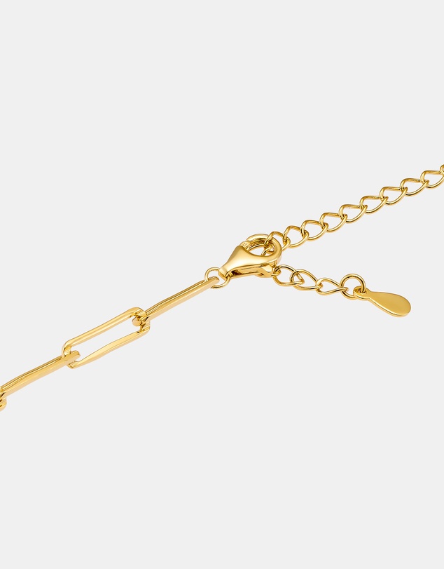 Zoe Olivia - 14K Gold Vermeil Multi Chain 'O' Link Necklace