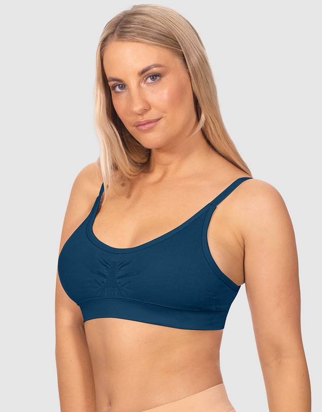 B Free Intimate Apparel - Wirefree Padded T-Shirt Bra (A-B-C-D-DD-E) Cup