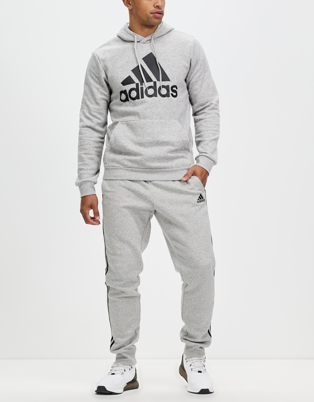 adidas Performance - Essentials Fleece Tapered Cuff 3-Stripes Pants
