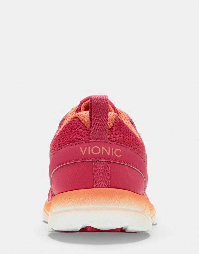 Vionic - Miles Active Sneaker - Pink/Orange