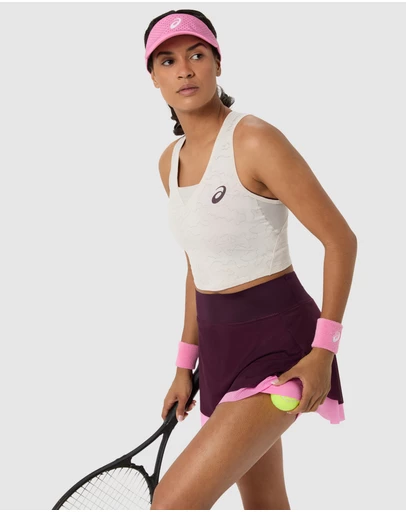 ASICS - Match Jacquard Crop Top - Women's