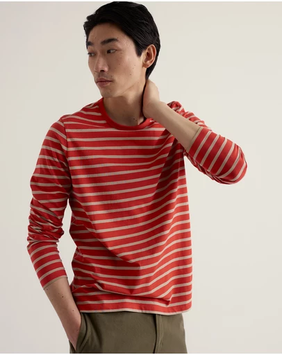 Seasalt - Seasalt Cornwall Multi Crew Neck Sailor Shirt