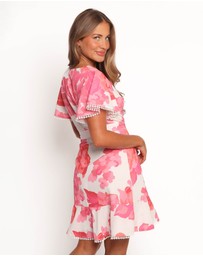 Petal & Pup - Jem Mini Dress - Pink Floral