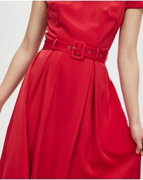 Pink Ruby - Wonderful Moments Cap Sleeve Dress