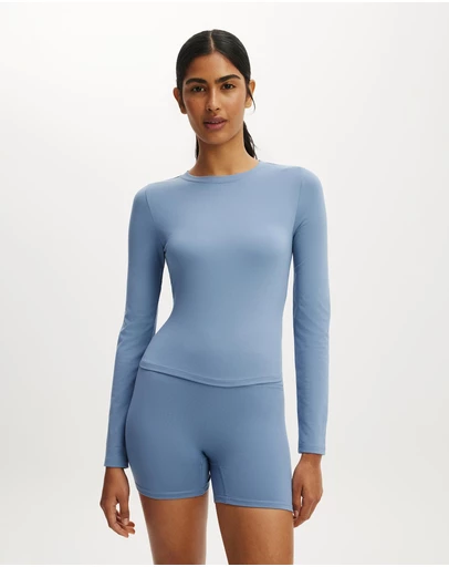 Cotton On Body Active - Ultra Soft Fitted Long Sleeve Top