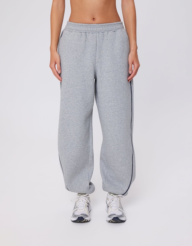 Upstate - Velocity Track Pant - Grey Marle