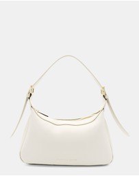 Morgan & Taylor - Anya Shoulder Handbag in Cream White