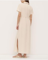 Assembly Label - Heather Silk Blend Shirt Dress