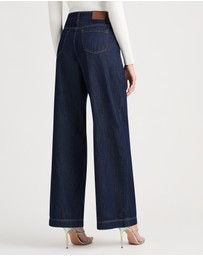 David Lawrence - Malta Relaxed Wide Leg Jeans